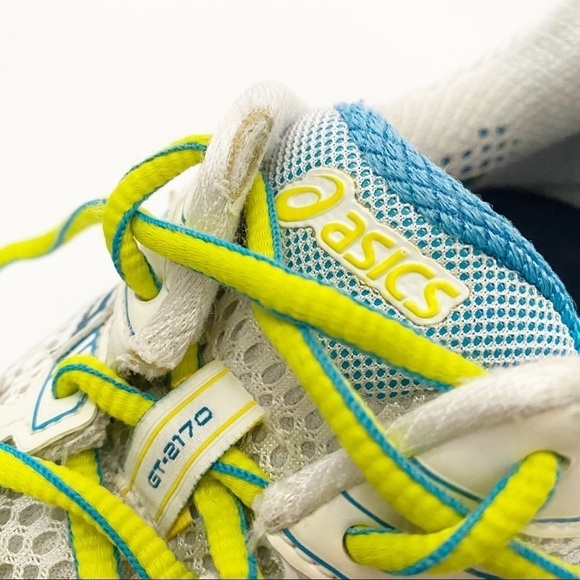 ASICS Gel GT 2170 Blue & White Running Sneakers - Picture 15 of 15